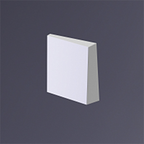 3D Дизайнерская панель из гипса KVADRO-mini в покрытии PLATINUM МАТ, 100x100x30 мм