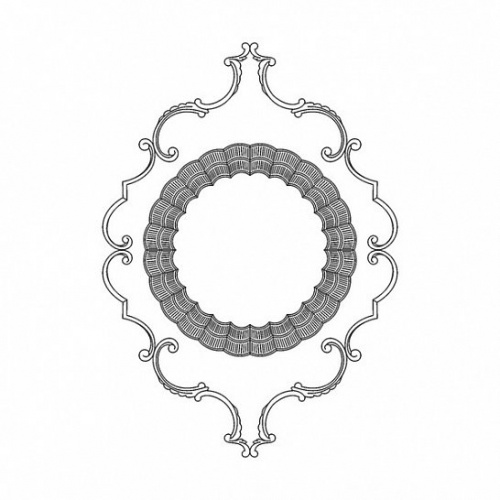 Розетка RODECOR Сад Шинуазри 87514CN 1050*750 мм